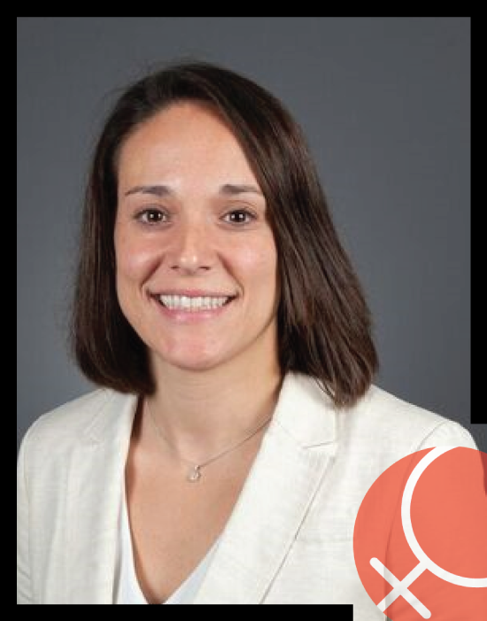 Woman smiling